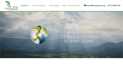 Desktop Screenshot of fundacja-sm.org
